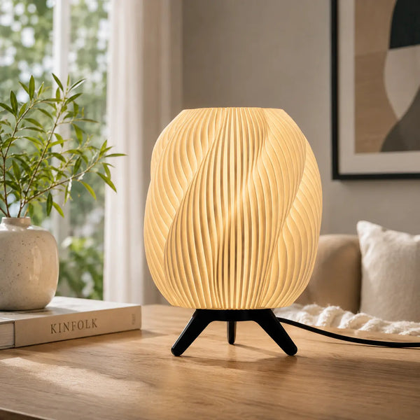 Modern Sculptural Smart Glow Table Lamp, App Controlled (16M+ Colours)