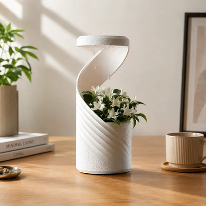 Modern Spiral Self-Watering Flower Pot