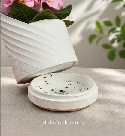 Modern Spiral Self-Watering Flower Pot