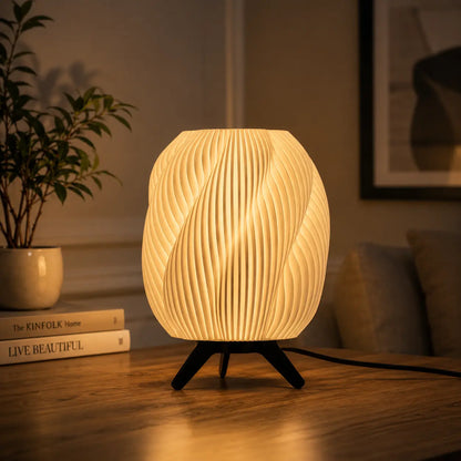 Modern Sculptural Smart Glow Table Lamp, App Controlled (16M+ Colours)