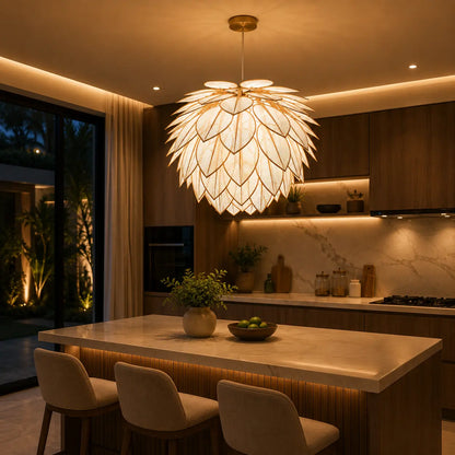 Leaf Design Ceiling Pendant Lamp