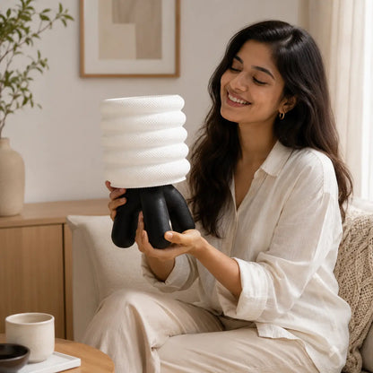 Ripple Glow Table Lamp for Cozy Spaces