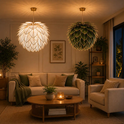 Leaf Design Ceiling Pendant Lamp