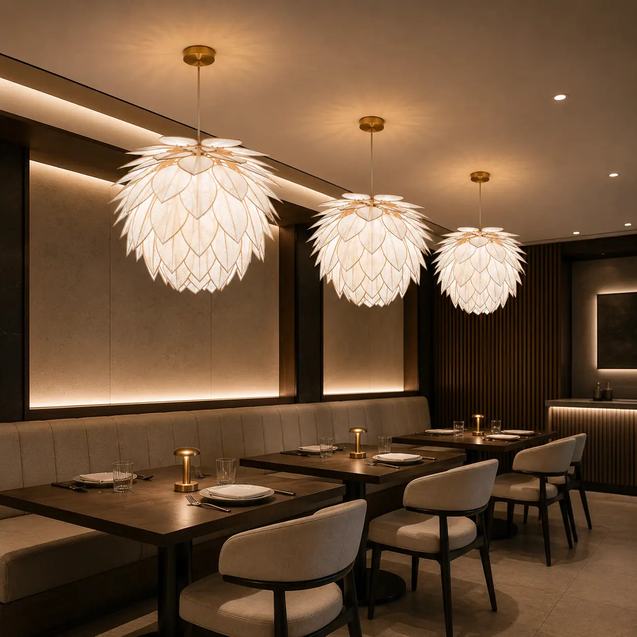 Leaf Design Ceiling Pendant Lamp