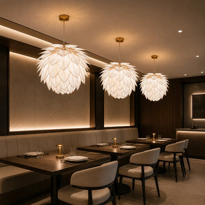 Leaf Design Ceiling Pendant Lamp