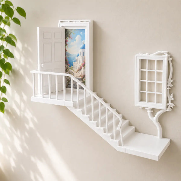 Fairy Door Wall Shelf Décor – Touch of Magic to Your Walls