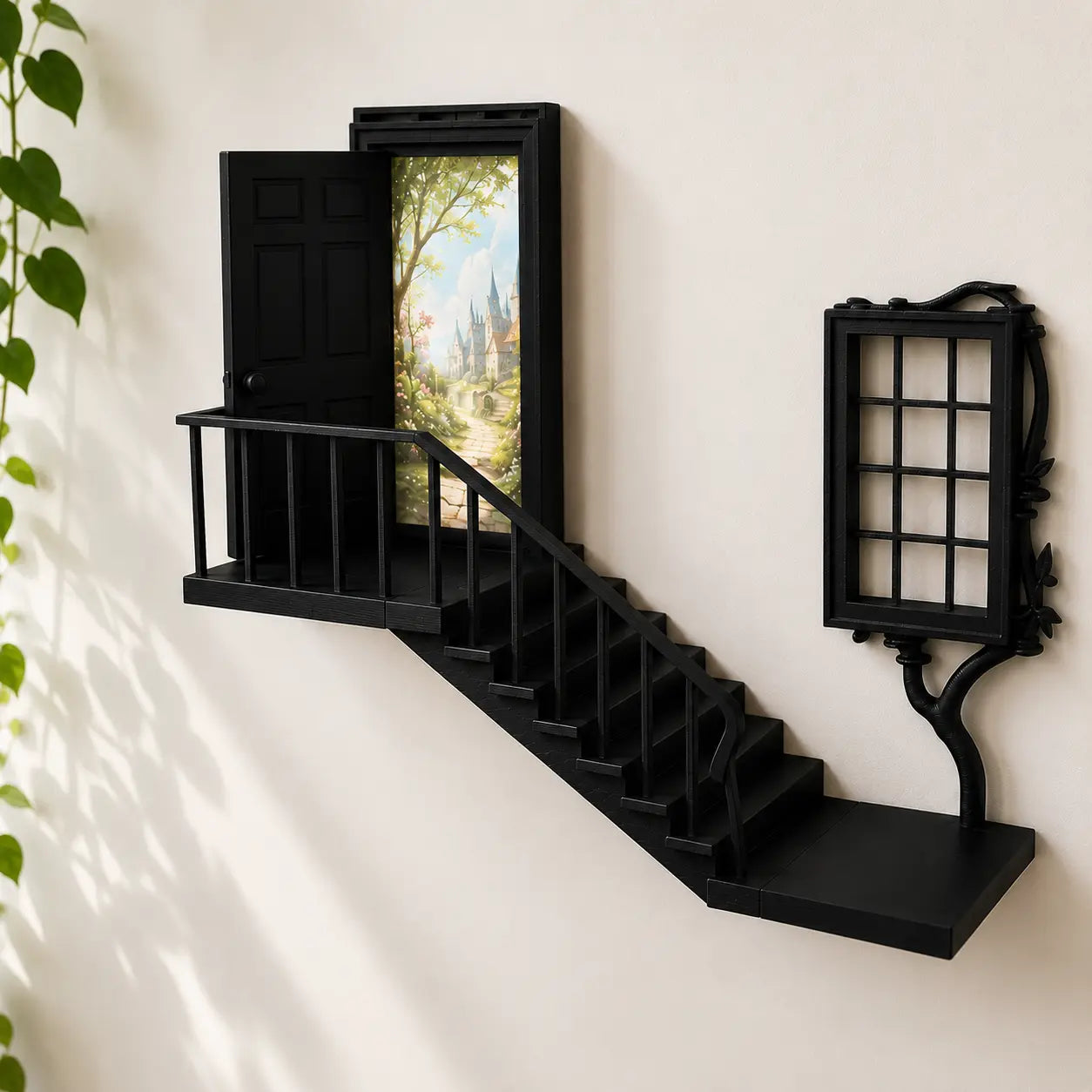 Fairy Door Wall Shelf Décor – Touch of Magic to Your Walls