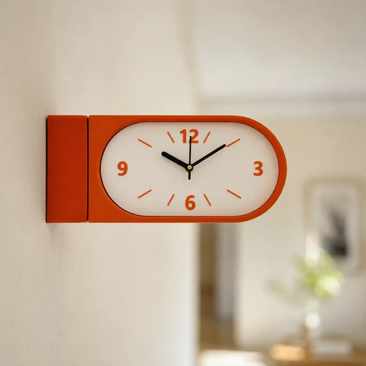 Dual Sided Perch Wall Clock