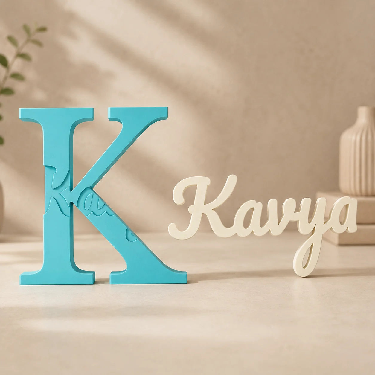 Custom 3D Name Decor