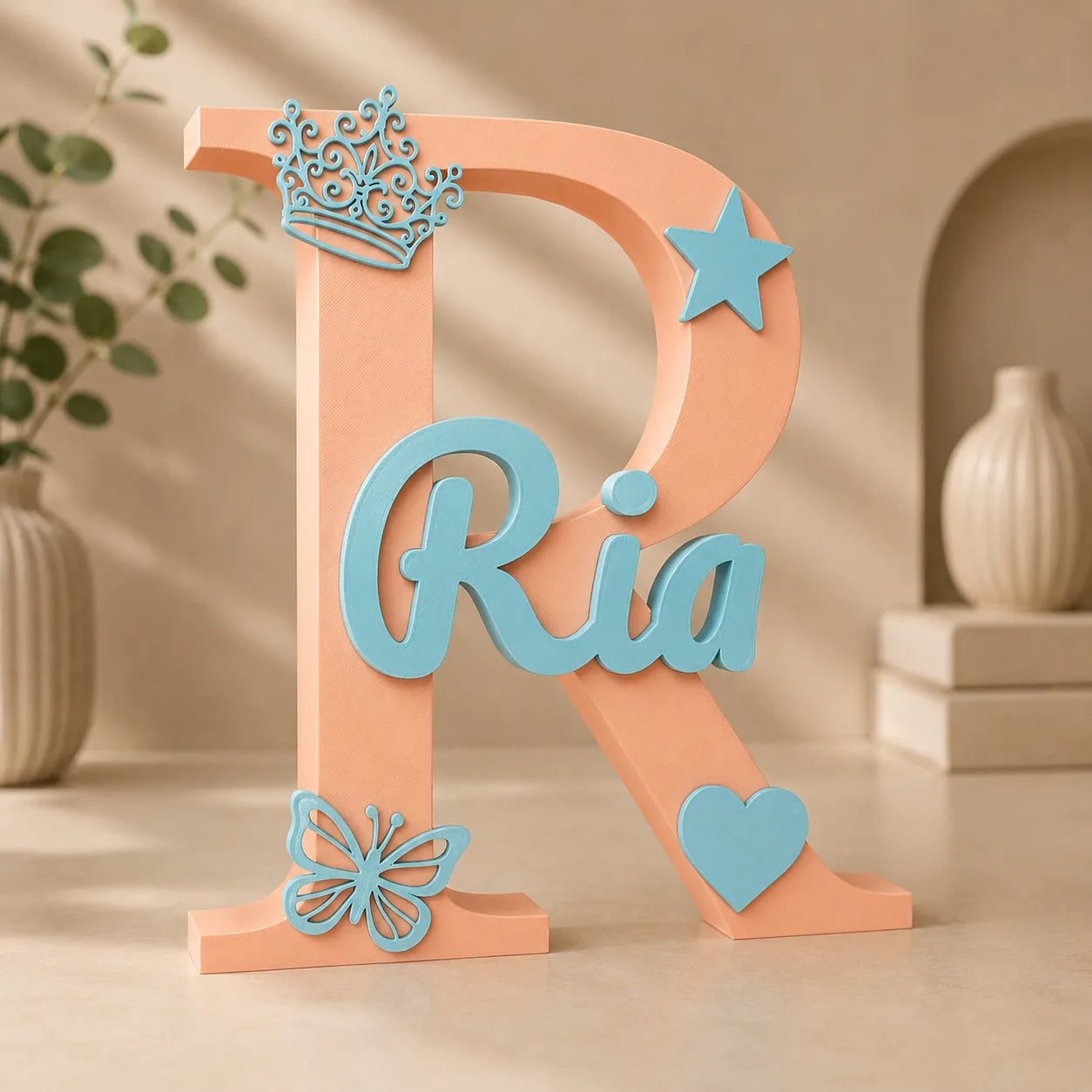 Custom 3D Name Decor