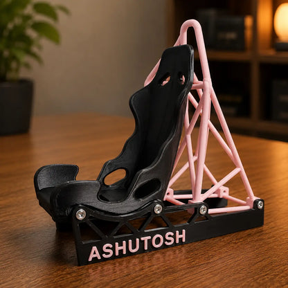 Custom 3D Racing Seat Phone Stand