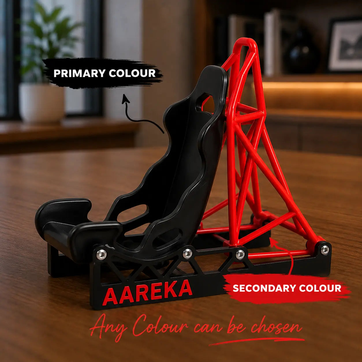 Custom 3D Racing Seat Phone Stand